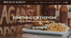 Desktop Screenshot of breadandbarley.com